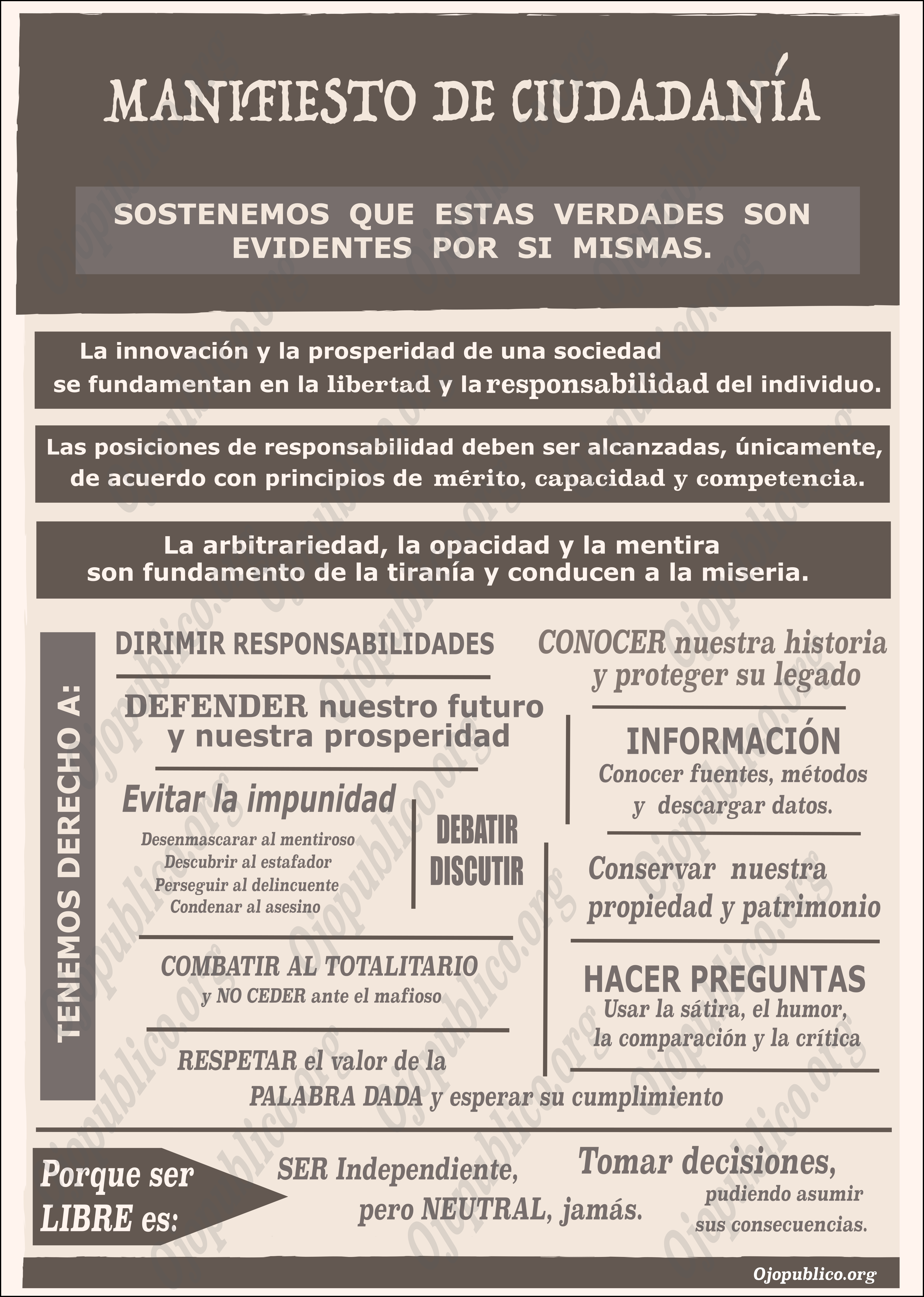 Manifiesto Ciudadano Español
